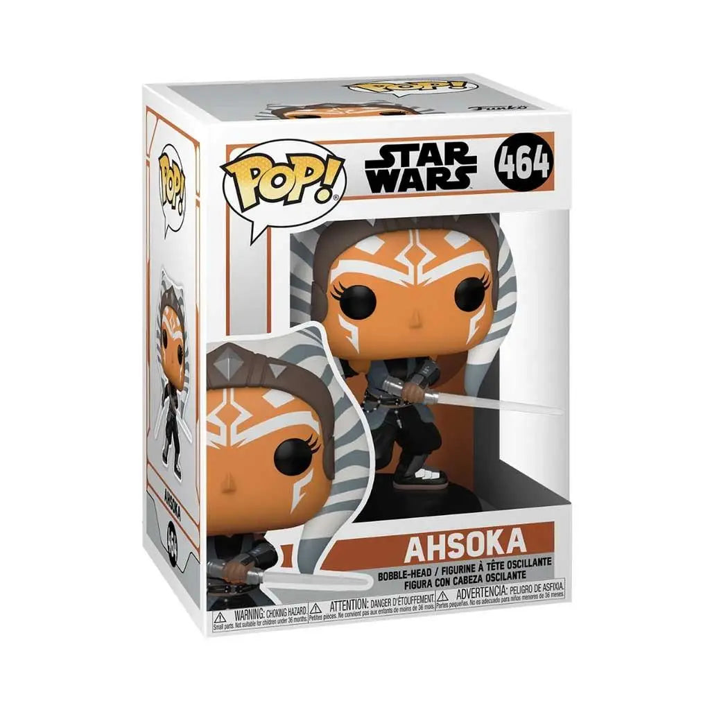 Star Wars the Mandalorian Ahsoka with Sabers Pop! Vinyl Figure #464