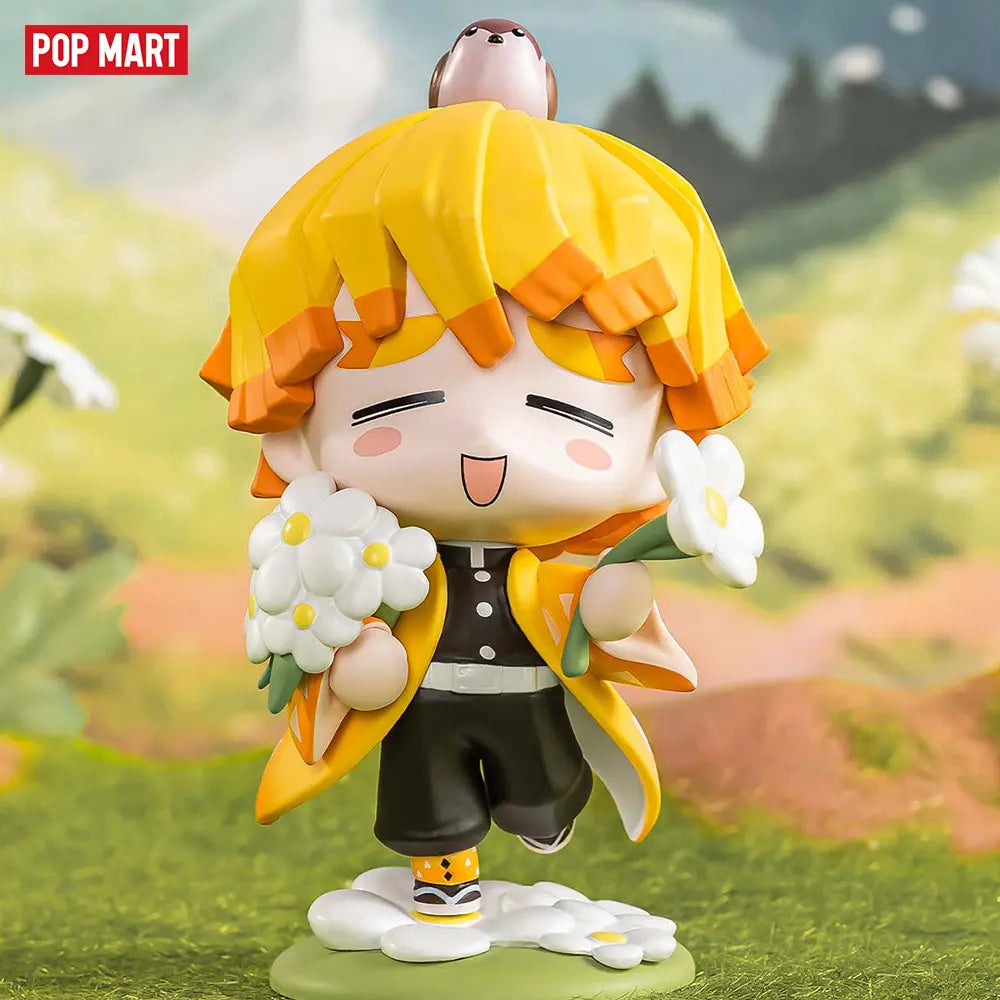 POP MART Kimetsu No Yaiba Birth Flower Series Figures, Blind Box, Mystery Box