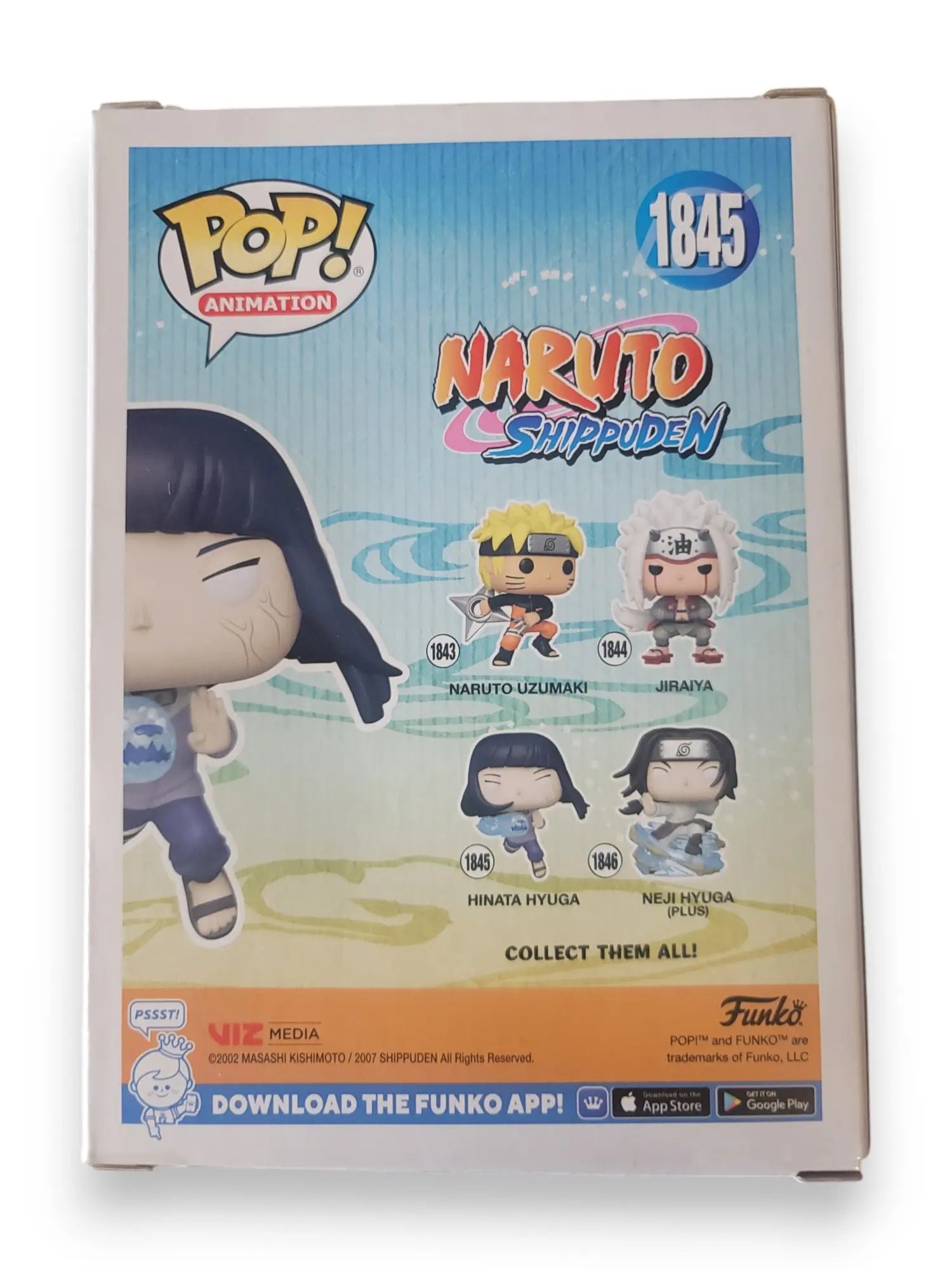 Naruto Bundle - Hinata + Naruto Tier 2 Wave 7 - Figure + CCG - Qty 1