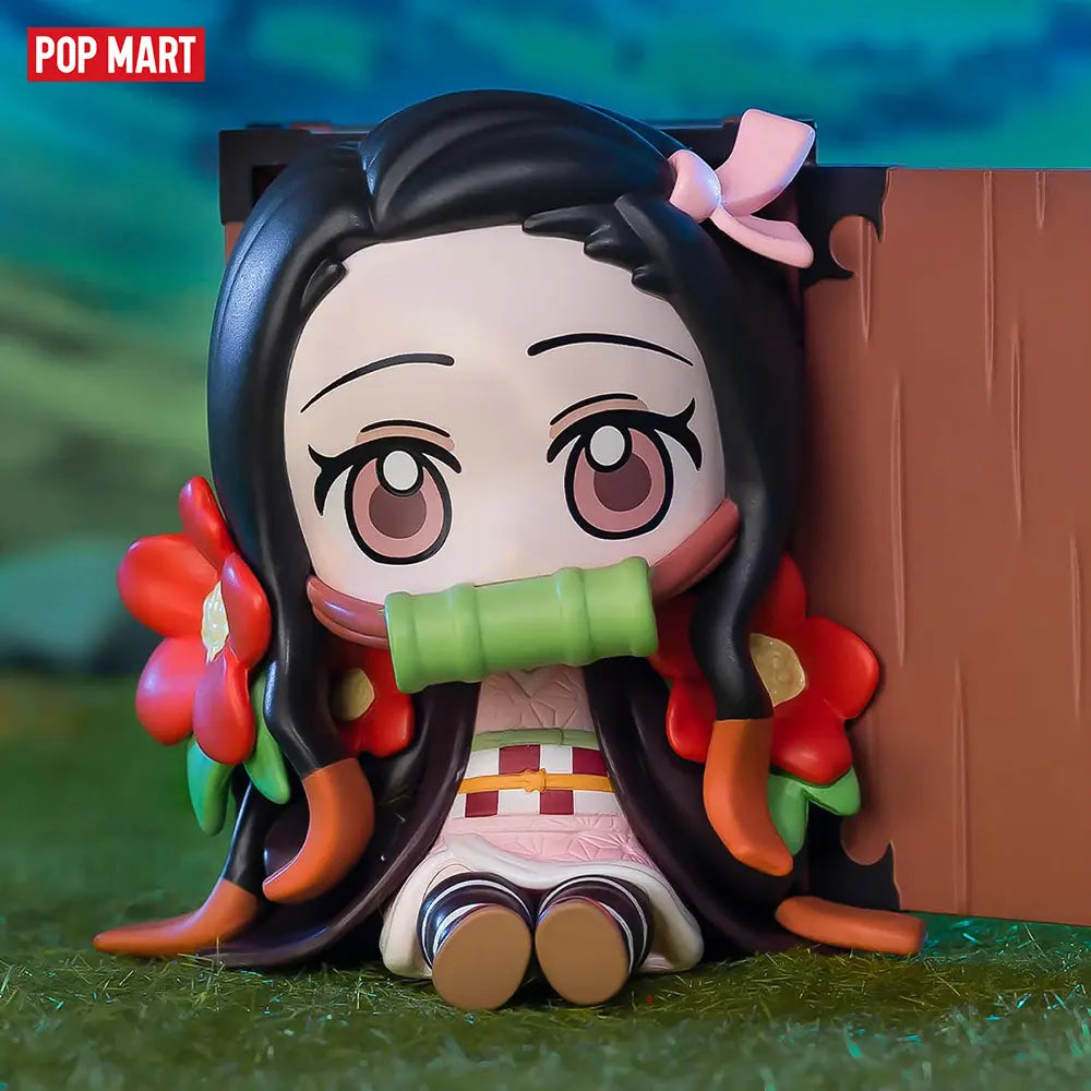 POP MART Kimetsu No Yaiba Birth Flower Series Figures, Blind Box, Mystery Box